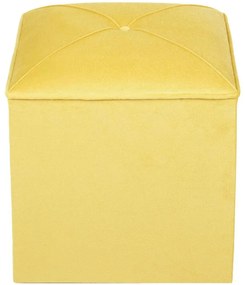 Σκαμπό Boise 558ZEN1385 40x40x43cm Mustard