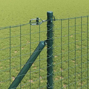 vidaXL Στύλος Περιφράξεων Άλλο 26 pcs Ασημί 3.2 x 3.2 x 140 εκ Ατσάλι