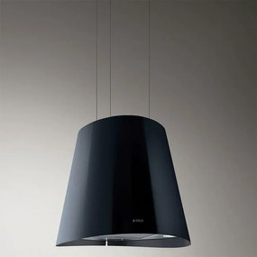 Elica Juno BL/F/50 Απορροφητήρας Νησίδα 50cm Μαύρος