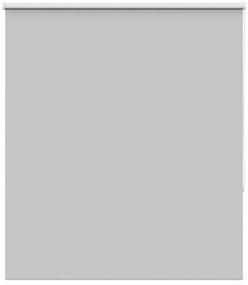 vidaXL Roller Blind Blackout ανοιχτό γκρι 130x150 cm Πλάτος υφάσματος