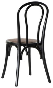 Καρέκλα Τραπεζαρίας DKD Home Decor Μαύρο Πολύχρωμο 43 x 44 x 89 cm