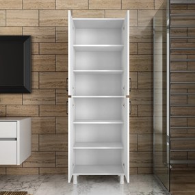 Ντουλάπι Λευκό FOZOPUL 62.6x35.8x191