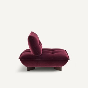 Πολυθρόνα σύνθεσης από βελούδο, KAORI