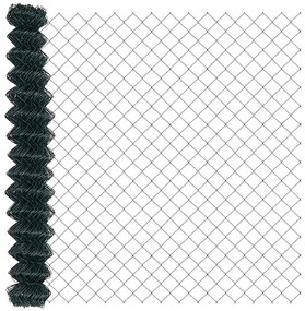 vidaXL Στύλος Περιφράξεων Πράσινο 1,5 x 25 μ (60 x 60 mm πλέγμα)