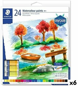 Σετ Ζωγραφικής Ακουαρέλα Staedtler Design Journey 6 Τεμάχια 12 ml