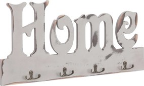 vidaXL Κρεμάστρα Τοίχου «HOME» 50 x 23 εκ.