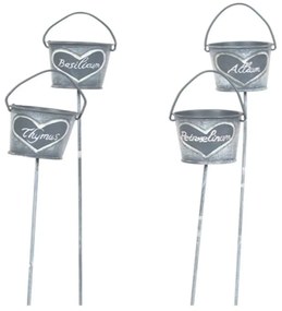 Κασπώ Κουβαδάκι Καρδούλα Σε Στικ 02.200420 Grey Metal