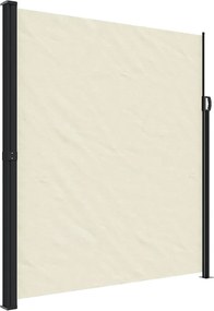 vidaXL Σκίαστρο Πλαϊνό Συρόμενο Κρεμ 220 x 600 εκ.