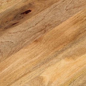 vidaXL Επιφάνεια Τραπεζιού Οβάλ 120x50x3,8 εκ. Μασίφ Ξύλο Μάνγκο