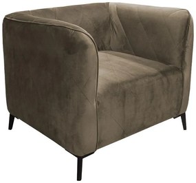 Πολυθρόνα Cube Fylliana Taupe 80x72x70 εκ. 80x72x70 εκ.