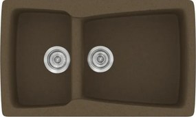 Sanitec Classic 320 (79×50) - Γρανιτένιος νεροχύτης - Granite Rust