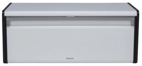 Κουτί ψωμιού Brabantia Fall Front 1003246, 18 l, 46,5x25 cm, Επιτοίχια τοποθέτηση, χωρίς δακτυλικά αποτυπώματα, Λευκό