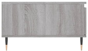 vidaXL Τραπεζάκι Σαλονιού Γκρι Sonoma 90x60x35 εκ. Επεξεργασμένο Ξύλο