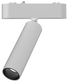 Σποτ Φωτιστικό Ράγας Led 7W 40VDC 3000K 24 Μοίρες Dimmer Lumen-22-24724000-Λευκό 22-24724000