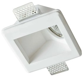 Φωτιστικό Οροφής - Σποτ Χωνευτό Washer Trimless G90061C Luminaire Oden GU10 Τετράγωνο White Aca