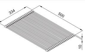 Elleci ARS023BK - Ρολο Σιλικονης 52x33