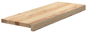 vidaXL Πατάκια Σκάλας 2 τεμ. 70x30x2 εκ. Ακατέργαστο Μασίφ Ξύλο Δρυός