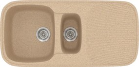 Sanitec Classic 301 (97×50) - Γρανιτένιος νεροχύτης - Granite BEIGE