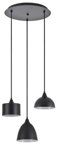 Κρεμαστό Φωτιστικό Οροφής Μαύρο ADEPT FLEX 77-8955 Homelighting-77-8955-Μαύρο 77-8955
