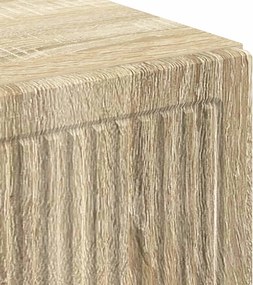 vidaXL Ντουλάπι Αποθήκευσης Μπάνιου EDE Sonoma Δρυς 59,5 x 31 x 80 εκ