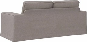 vidaXL Καναπές 140cm Taupe Μέταλλο