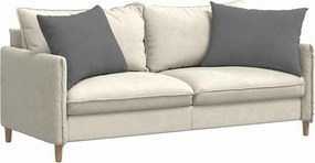 vidaXL Μαξιλάρι Καναπέ 2 pcs Σκούρο Γκρι 70 x 50 cm ύφασμα