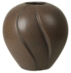 Βάζο Leda Κεραμικό Αντικέ Καφέ H15 Ø15cm Broste Copenhagen