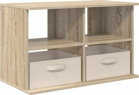 vidaXL Βάση τηλεόρασης με συρτάρι Δρύς Sonoma 79 x 40 x 48 εκ