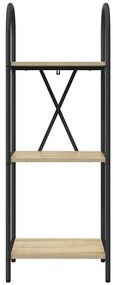 vidaXL Ράφι Βιβλίων Sonoma Δρυς 40 x 30 x 109 εκ Επεξεργασμένο ξύλο