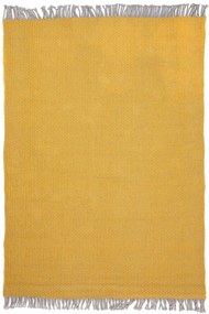 Καλοκαιρινό χαλί Duppis OD3 Grey Yellow 070 x 140