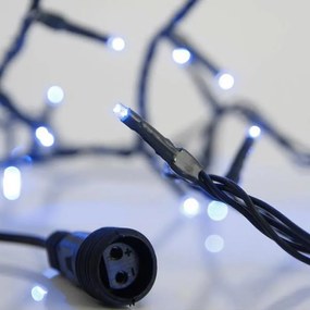 Magic Christmas Σειρά 100 Μπλε LED Σταθερά 5m Πράσινο Καλώδιο IP44 Επεκτεινόμενα 600-11335