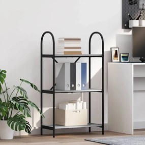 vidaXL Ράφι Βιβλίων 3 επιπέδων 60 x 30 x 109 εκ Επεξεργασμένο ξύλο