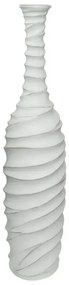 MarHome FIBERGLASS ΒΑΖΟ ΛΕΥΚΟ ANTIKΕ / ΚΥΜΑΤΙΣΤΟ - Φ24x110cm 1/KIB  06-94727