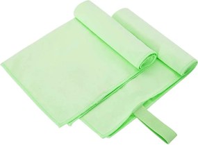 vidaXL Αθλητικές Πετσέτες 2 pcs Πράσινο 50 x 30 cm