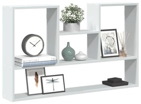 Ράφι Τοίχου Λευκό 99 x 15 x 60 εκ. από Τεχνητό Ξύλο