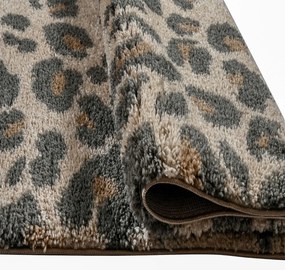 Χαλί (200x290) Polcarpet Puffy Shaggy 374 Leopard