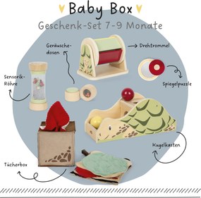 small foot Baby-Box 7–9 μηνών “Εξερευνώ &amp; Κατανοώ”