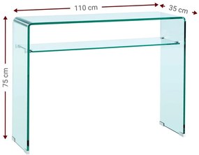 Κονσόλα Crystal Shelf