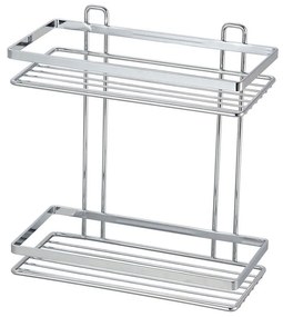 Εταζέρα 2 Θέσεων Elegant 02-8680 25x12x27.5cm Inox Estia Stainless Steel