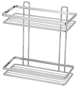 Εταζέρα 2 Θέσεων Elegant 02-8680 25x12x27.5cm Inox Estia Ανοξείδωτο Ατσάλι