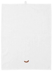 Πετσέτα Τσαγιού Sausage Yummy 605866 70x50cm White-Beige Normann Copenhagen Βαμβάκι-Λινό