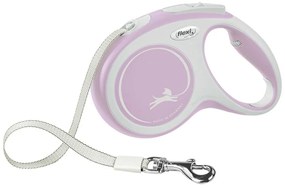 Λουρί Σκύλου Flexi NEW COMFORT Ροζ Μέγεθος M