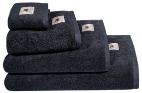 Πετσέτα Βαμβακερή Προσώπου 50x90εκ. Cozy 3155 Μαύρη Greenwich Polo Club