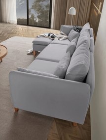 Corner Sofa Flexy Relax - Grey Grey