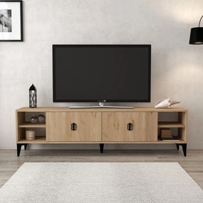 Έπιπλο Τηλεόρασης Sapphire Δρυς CREDRAS 150x35x15