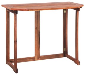 vidaXL Τραπέζι Bistro 90 x 50 x 75 εκ. από Μασίφ Ξύλο Ακακίας