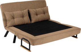 2-Seat Sofa-Bed Sando 2-Seater - Light Brown v2 Light Brown
