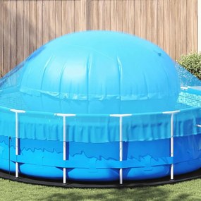 vidaXL Χειμερινό Μαξιλάρι Πισίνας Μπλε Ø 220 x 140 εκ PVC