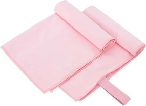 vidaXL Αθλητικές Πετσέτες 2 pcs Ροζ 50 x 30 cm