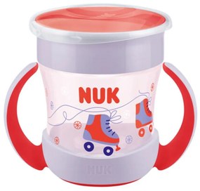 Ποτηράκι Παιδικό Mini Magic Cup 10751278 Με Περιμετρικό Χείλος 160ml 6 Μηνών+ Pink Nuk 160ml Πλαστικό